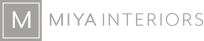 Miya Grey Horizontal Logo